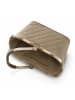 Reisenthel Carrybag - Einkaufskorb (cord dark matcha) in frame rhombus olive