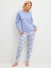 Calida Pyjama in harmony blue
