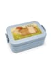 Mr. & Mrs. Panda Brotdose Meerschweinchen Weisheit Design mit Sp... in Blau Pastell