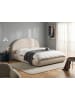 Beliani 2-tlg Doppelbett GRASSE in Beige