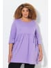 Ulla Popken Longshirt in lila