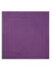 Framsohn 2er Set: Zwirnfrottier Badematte "BASIC" in purple (L) 67 x (B) 67 cm