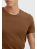 CASUAL FRIDAY T-Shirt CFDAVIDE in Braun