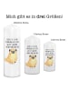 Mr. & Mrs. Panda Kerze Mops mit Spruch in Weiß
