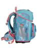 Scout Neo Safety Light Schulranzen-Set 4-tlg. Aloha in blau