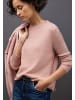 Street One Pullover mit Rollkante in Rosa