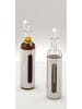 Zeller Spender für Oliven, Essig, Flasche in Silbern, (B) 6,5 x (H) 28 x (L) 6,5 cm