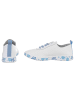 Ital-Design Freizeitschuh in Weiß und Blau