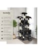 tectake Katzenbaum Mogli 170 cm Diverse Farben  (Schwarz)