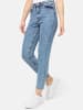 Tazzio Mom Fit Jeans "F129" in Hellblau Snow