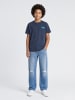 Petrol Industries Baumwoll-T-Shirt mit Grafik-Print - Forgepath in Blau