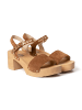 SOFTCLOX Sandalette in braun