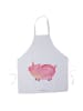 Mr. & Mrs. Panda Küchenschürze Einhorn Schwein ohne Spruch in Weiß
