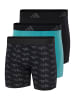 Adidas Sportswear Long Short / Pant Active Flex Cotton in Schwarz / petrol