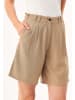 Organication Shorts "WOR13412" in Beige