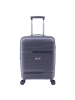 Gladiator 3800 4 Rollen Kabinentrolley 55 cm mit Dehnfalte grey