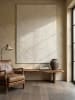 KADIMA DESIGN Teppich Kurzflor mit Jute-Rücken, dicht gewebt und pflegeleicht in Creme