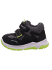 superfit Sneaker High COOPER in Schwarz/Hellgrün