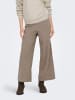 ONLY Hose mit weitem Beinschnitt in Beige