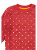 Little Green Radicals Bio-Steppsweatshirt in Rot