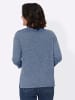 WITT WEIDEN 3/4-Arm-Shirt in jeansblau-ecru-gemustert