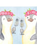 Mr. & Mrs. Panda Champagnerglas Axolotl Tequila mit Spruch in Transparent