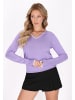faina Women Sweater in lavender