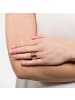 Steel_Art Fingerring Serpi poliert in rosegoldfarben
