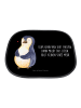 Mr. & Mrs. Panda Sonnenblende Auto Pinguin Diät mit Spruch in Schwarz