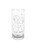 Mr. & Mrs. Panda Glas Pinguine Kuscheln ohne Spruch in Transparent