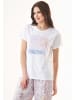Organication T-Shirt "WOR15232" in Weiß