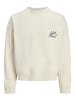Jack & Jones Sweatshirt in Antique White