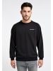 TUFFSKULL Herren Sweatshirt Mit Rundhals in Schwarz