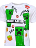 Minecraft T-Shirt Minecraft in Weiß