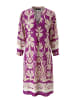 Aniston SELECTED Blusenkleid in pink-beige-off white