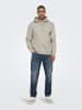 ONLY & SONS Kapuzenpullover in Silver Lining