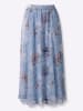WITT WEIDEN Rock in bleu-ecru-bedruckt