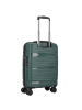 D&N Travel Line 4300 4 Rollen Kabinentrolley S 55 cm dark green