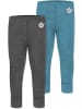 Normani Outdoor Sports 2er Pack Baby Merino Hose „Tutira" in Blau/Anthrazit