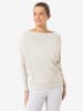 super.natural Merino Longsleeve W KULA TOP in Beige