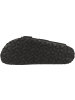 Birkenstock Sandale Arizona SFB Nubukleder Weichbettung schmal in schwarz