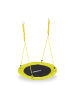 relaxdays Nestschaukel in Gelb - Ø 110 cm