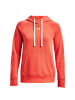 Under Armour Sweatshirt/Hoodie RIVAL FLEECE HB HOODIE in Orange