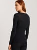 Hanro Unterhemd Woolen Silk in Black