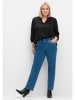 sheego Gerade Jeans in blue Denim