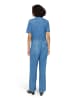 CARTOON Jumpsuit mit Bindegürtel in Blau