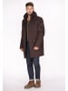 DreiMaster Herren Winterparka in Dunkelbraun