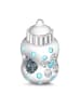 GNOCE Sterling Silber Zirkonia Baby Flasche Charm
