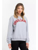 Trussardi Grau Baumwolle Damen Sweatshirt