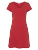 FLASHLIGHTS Shirtkleid in schwarz, rot